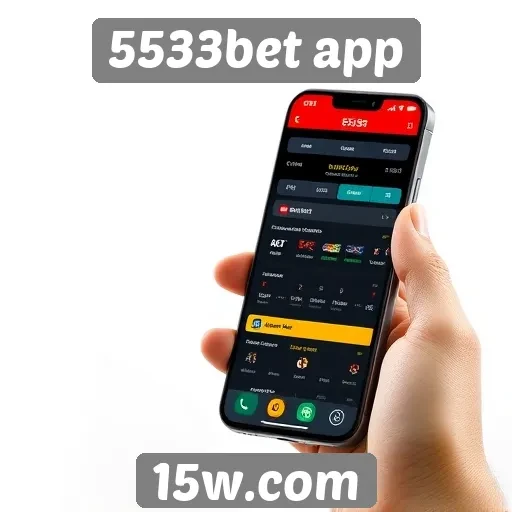 Experiência móvel do 5533bet app é otimizada
